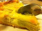 Tarte à la rhubarbe facile : comptez vos cuillèrées