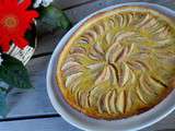 Tarte aux pommes de l'est faite avec la pomme des moissons