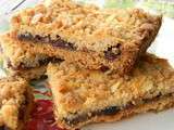 Mincemeat crumble bars