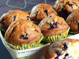 Muffins aux cassis