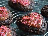 Cookies Végétaliens au Chocolat pour la Saint Valentin (ou pas)