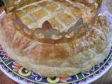 Galette des rois Könige Kuchen für der Dreikönigstag