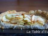 Tarte aux pommes avec une pâte sans farine