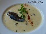 Velouté Saint Jacques et moules