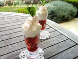 Coupe fraises chantilly