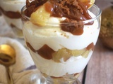 Coupe gourmande aux pommes, caramel beurre salé et chantilly au mascarpone