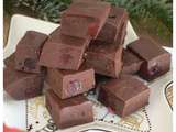 Fudge aux cerises confites