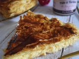 Galette des rois frangipane à la pâte à tartiner aux biscuits roses