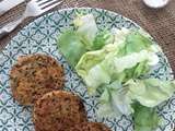 Galettes légumes trio de quinoa