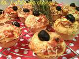 Muffins façon pizza