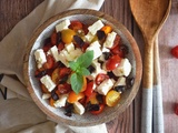 Salade de tomates cerise et feta