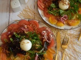 Salade de tomates et burrata
