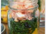 Salade in a jar