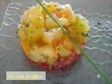 Tartare aux 2 tomate