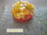 Tartare aux deux tomates