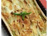 Tarte aux fleurs de courgettes