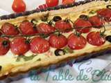 Tarte aux tomates cerises