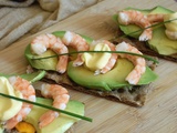 Tartine gourmande  pour un déjeuner sur le pouce 