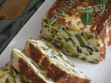 Terrine de courgettes chèvre et menthe