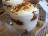 Tiramisu aux poires caramélisées et aux speculoos