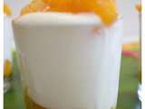 Verrines mangue fromage blanc