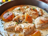 Blanquette Poulet Crémeuse : Recette Facile et Savoureuse