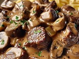 Bœuf Stroganoff Gourmand : Recette Savoureuse et Facile à Préparer