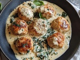 Boulettes Poulet Ricotta Épinards