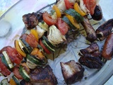 Brochettes de légumes d’été : Recette facile et savoureuse