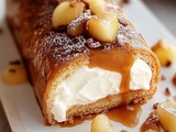 Bûche Pomme-Caramel Gourmande : Recette Facile et Savoureuse