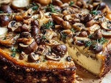 Cake Champignons Comté : Recette Savoureuse et Facile à Préparer