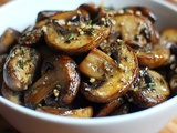 Champignons Sautés à l’Ail : Recette Délicieuse