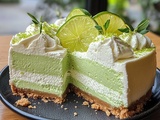 Cheesecake au Citron Vert Frais