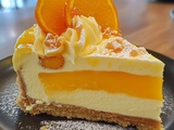 Cheesecake Orange Délicieuse et Gourmande