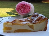 Clafoutis aux mangues et lait d’amandes…………vraiment trop bon