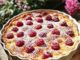 Clafoutis Coco Framboises : Dessert Gourmand Éclatant