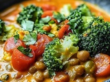 Curry Végétalien Savoureux : Recette Facile et Délicieuse