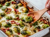 Découvrez l’incroyable Recette de Gratin de Choux de Bruxelles au Fromage et Bacon: Un Delice Irresistible