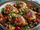 Découvrez la Recette Exquise du Poulet Émincé aux Poivrons Colorés: Un Régal pour les Yeux et les Papilles