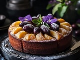 Découvrez la Recette Inratable du Délicieux Gâteau Noisettine aux Prunes