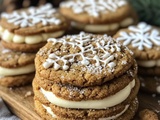 Découvrez la Recette Magique des Biscuits Pain d’Épices au Cheesecake : Un Delice Festif Irrésistible pour Noël