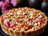 Découvrez la Recette Ultime de Tarte à la Rhubarbe et aux Amandes pour un Plaisir Gourmand Incomparable