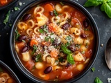 Éclatante : Comment Préparer un Délicieux Minestrone Italien à la Maison