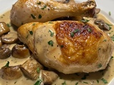 Exquise : Poulet à la Moutarde et aux Champignons, Un Plat Réconfortant Inoubliable