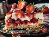 Fraise Cheesecake Dump Cake