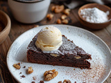 Gâteau chocolat et aux noix : Recette facile et savoureuse