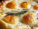 Gratin Œufs Savoureux: Réparables facile & économique savoureux