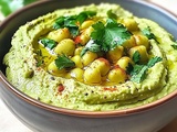 Houmous Avocat Coriandre : Recette Facile et Savoureuse