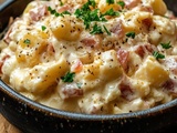 Incroyable de Carbonara de Pommes de Terre : Un Plat Réconfortant et Savoureux à Déguster en Famille