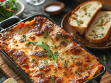 Lasagnes aux légumes facile et savoureuse